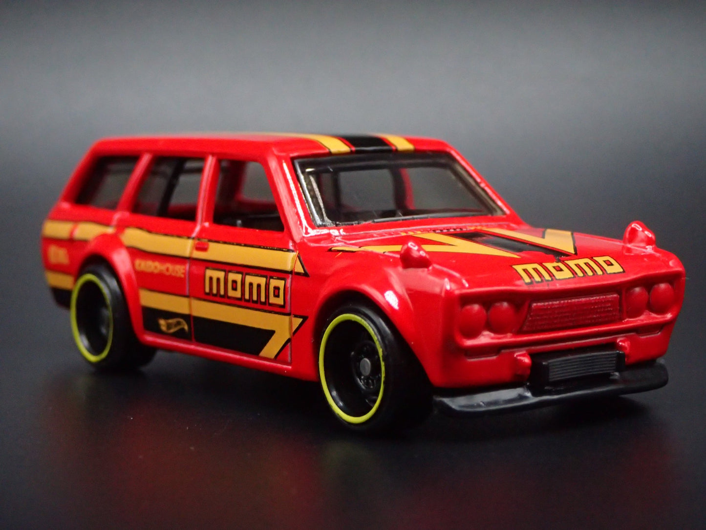 1968-1973 DATSUN 510 STATION WAGON MOMO 1:64 SCALE COLLECTIBLE DIECAST MODEL CAR