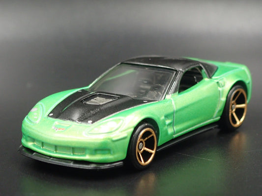 2005-2013 CHEVY CHEVROLET CORVETTE ZR1 C6 GREEN 1:64 SCALE DIECAST MODEL CAR