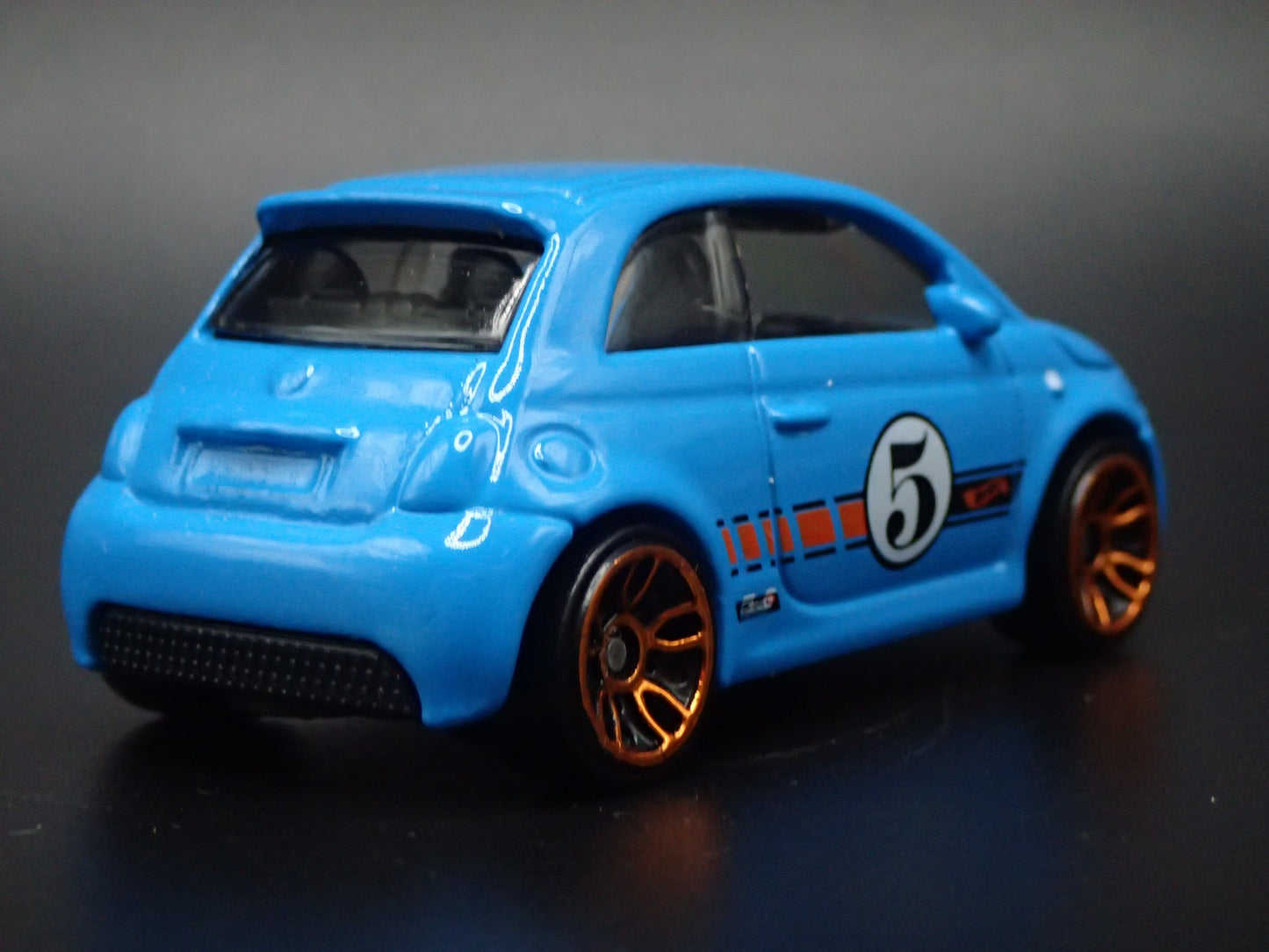 2020-2025 FIAT 500E 2 TWO DOOR BLUE 1/64 SCALE COLLECTIBLE DIECAST MODEL CAR