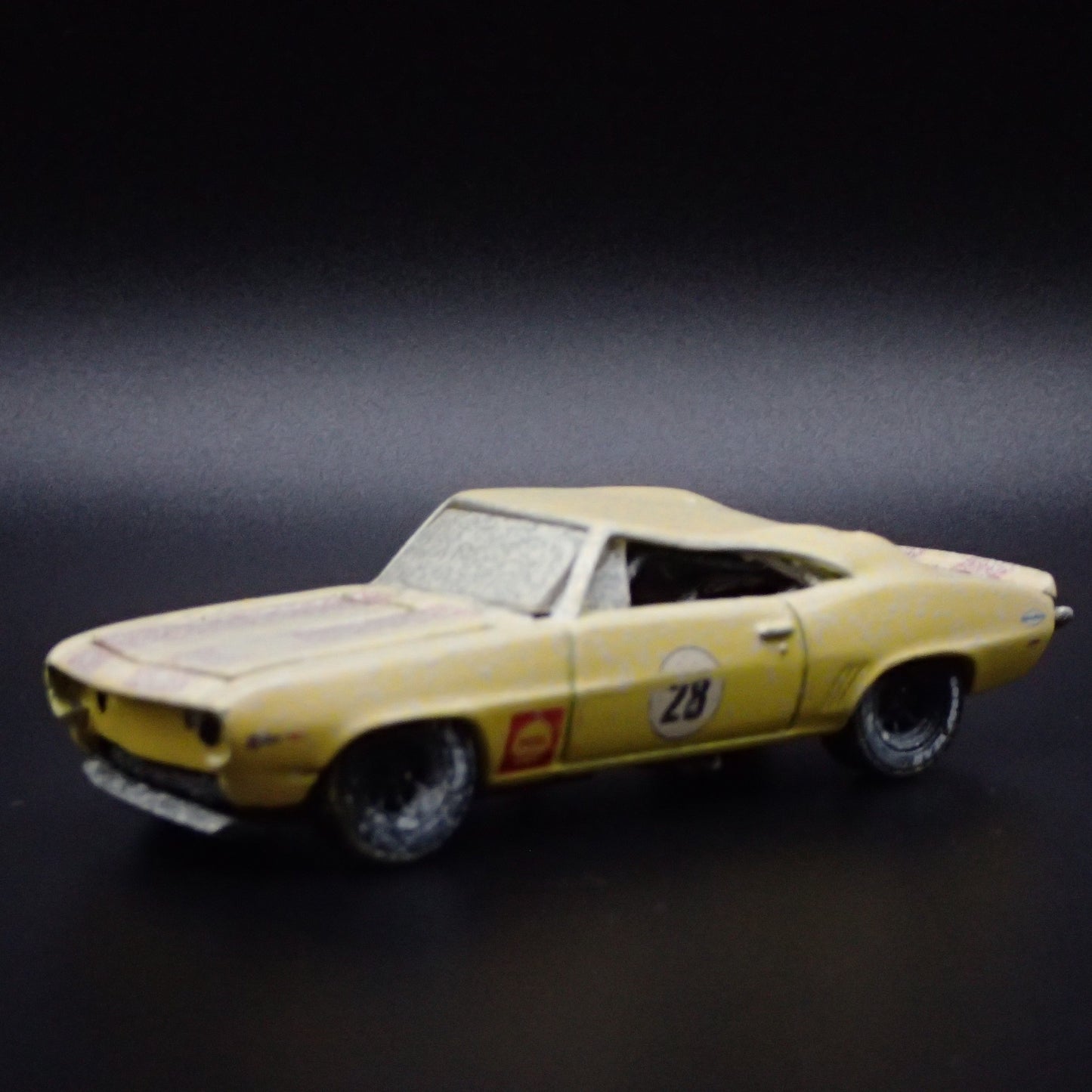 1969 CHEVY CHEVROLET CAMARO TRANS AM SHELL RACING 1:64 SCALE DIECAST MODEL CAR