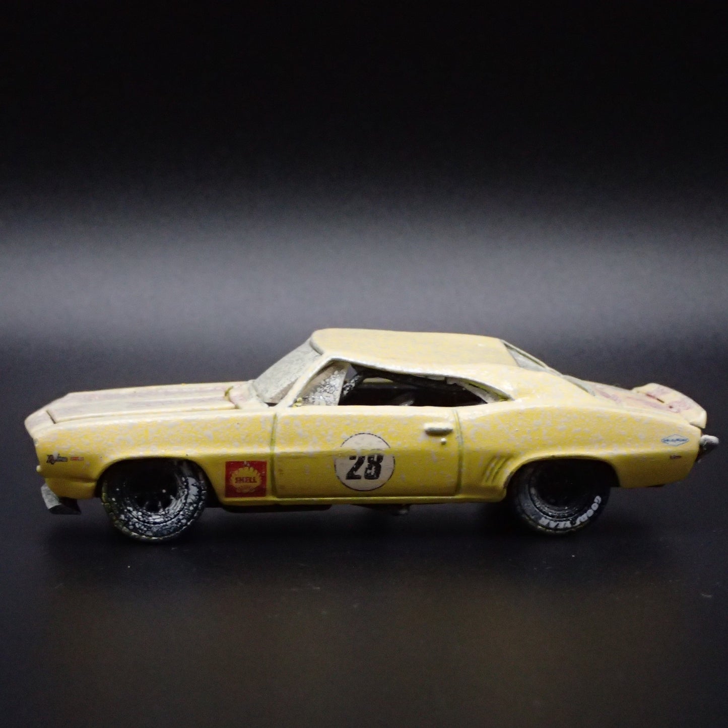 1969 CHEVY CHEVROLET CAMARO TRANS AM SHELL RACING 1:64 SCALE DIECAST MODEL CAR