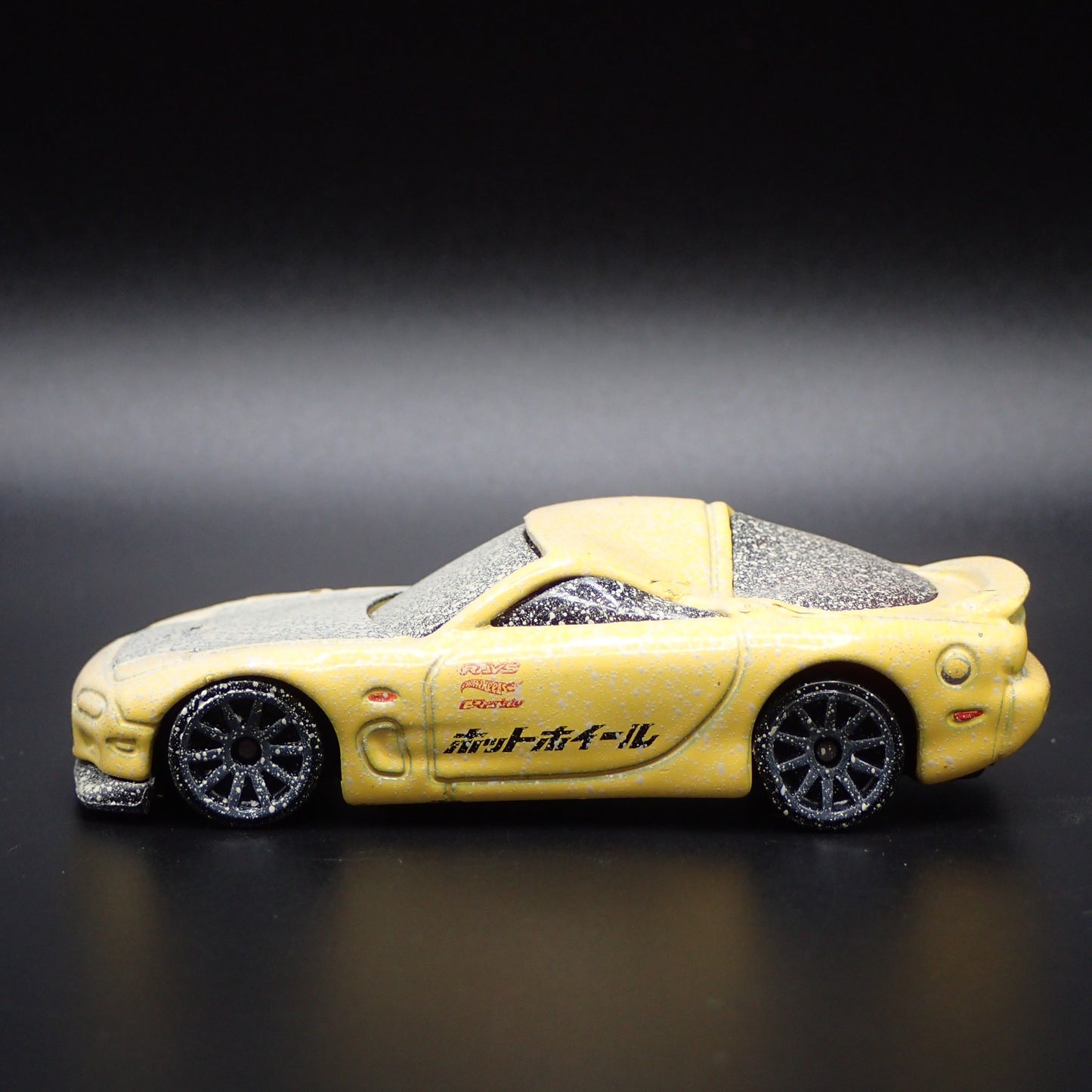 1992-2002 MAZDA RX7 JDM GREDDY ROLLOVER BARN FIND 1:64 SCALE DIECAST MODEL CAR