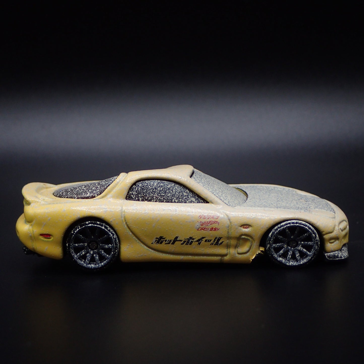 1992-2002 MAZDA RX7 JDM GREDDY ROLLOVER BARN FIND 1:64 SCALE DIECAST MODEL CAR