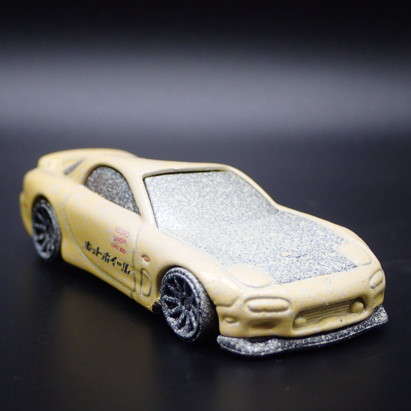 1992-2002 MAZDA RX7 JDM GREDDY ROLLOVER BARN FIND 1:64 SCALE DIECAST MODEL CAR