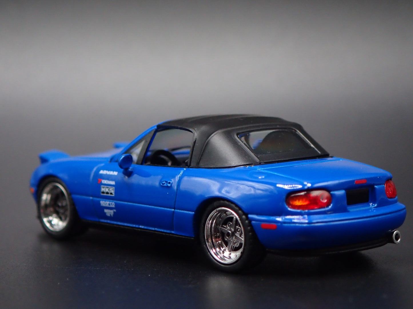 1989-1997 MAZDA MX5 MIATA CONVERTIBLE NA BLUE 1:64 SCALE DIECAST MODEL CAR