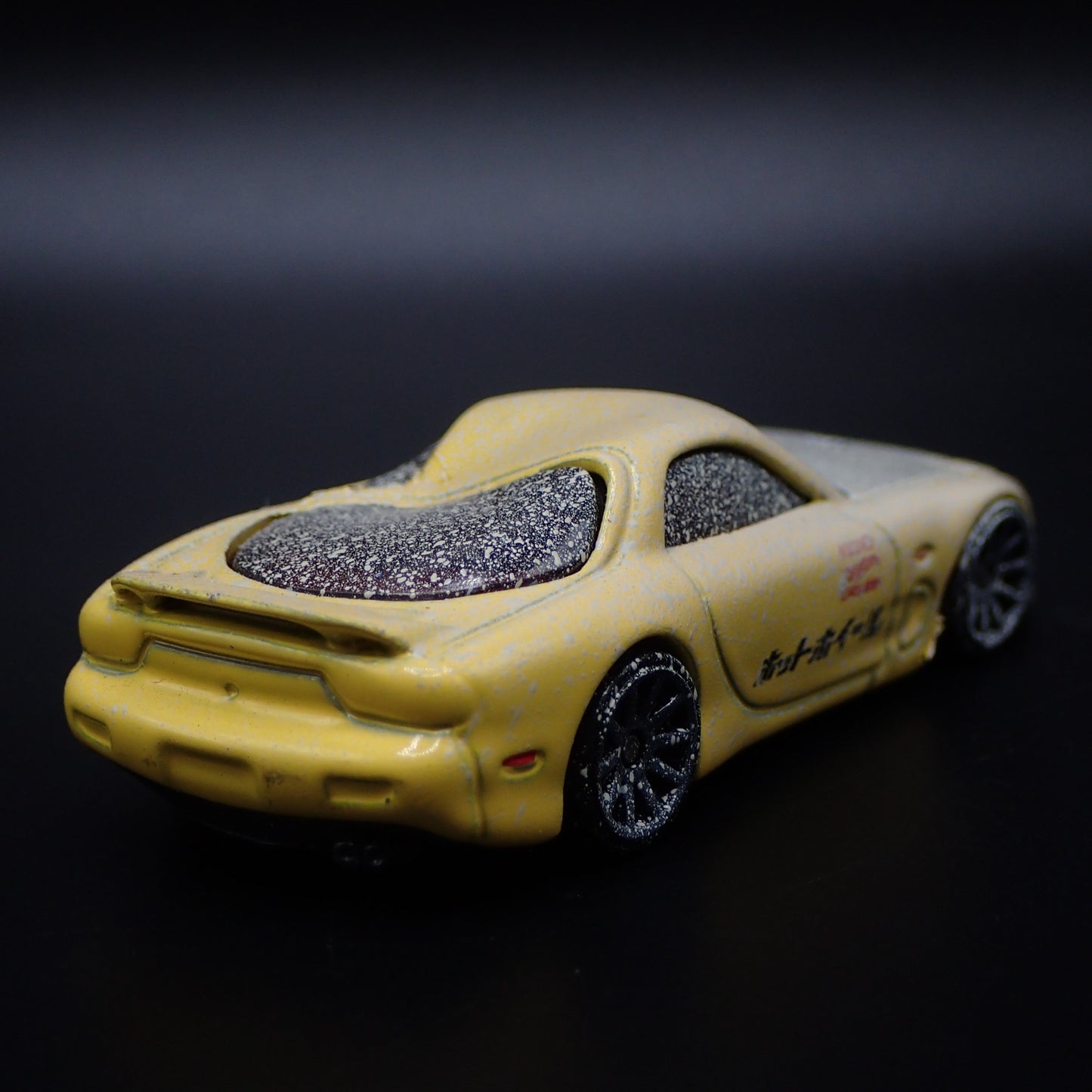 1992-2002 MAZDA RX7 JDM GREDDY ROLLOVER BARN FIND 1:64 SCALE DIECAST MODEL CAR