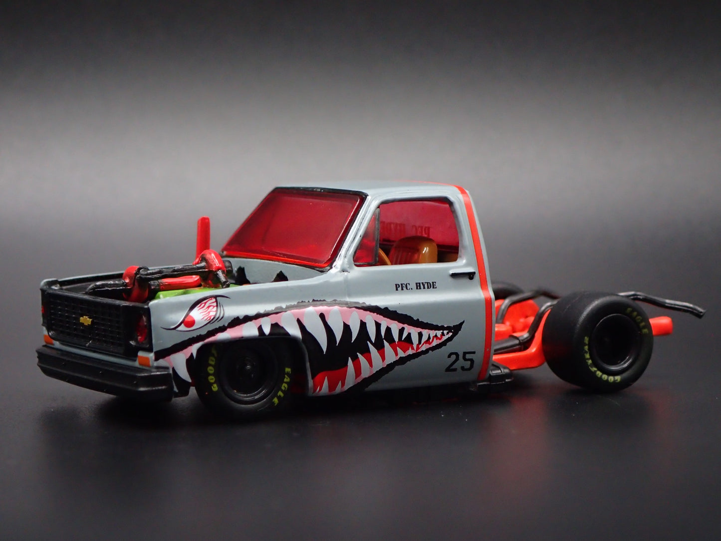 1973 73 CHEVY CHEVROLET SUPER 10 SQUARE BODY TRUCK 1:64 SCALE DIECAST MODEL CAR