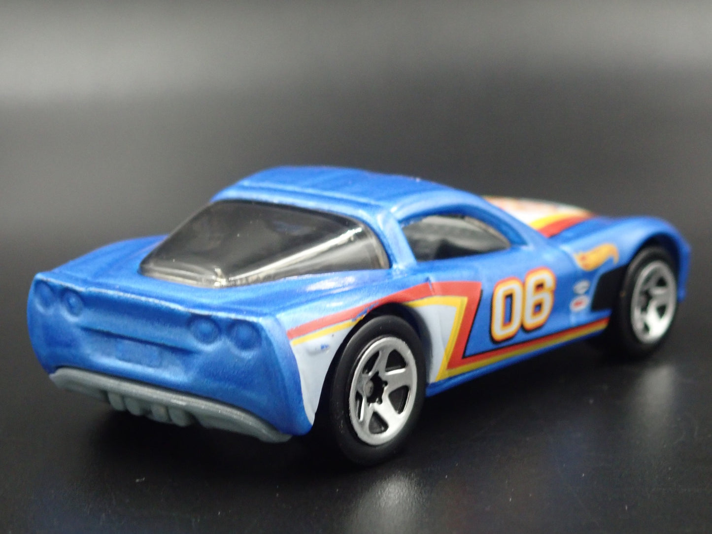 2005-2013 CHEVY CHEVROLET CORVETTE C6 BLUE 1:64 SCALE DIORAMA DIECAST MODEL CAR