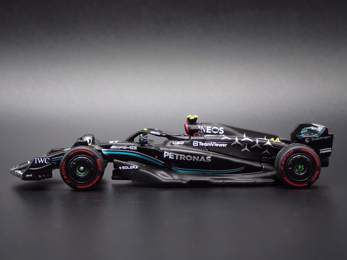 MERCEDES-AMG F1 W14 E PERFORMANCE LEWIS HAMILTON 44 1:64 SCALE DIECAST MODEL CAR