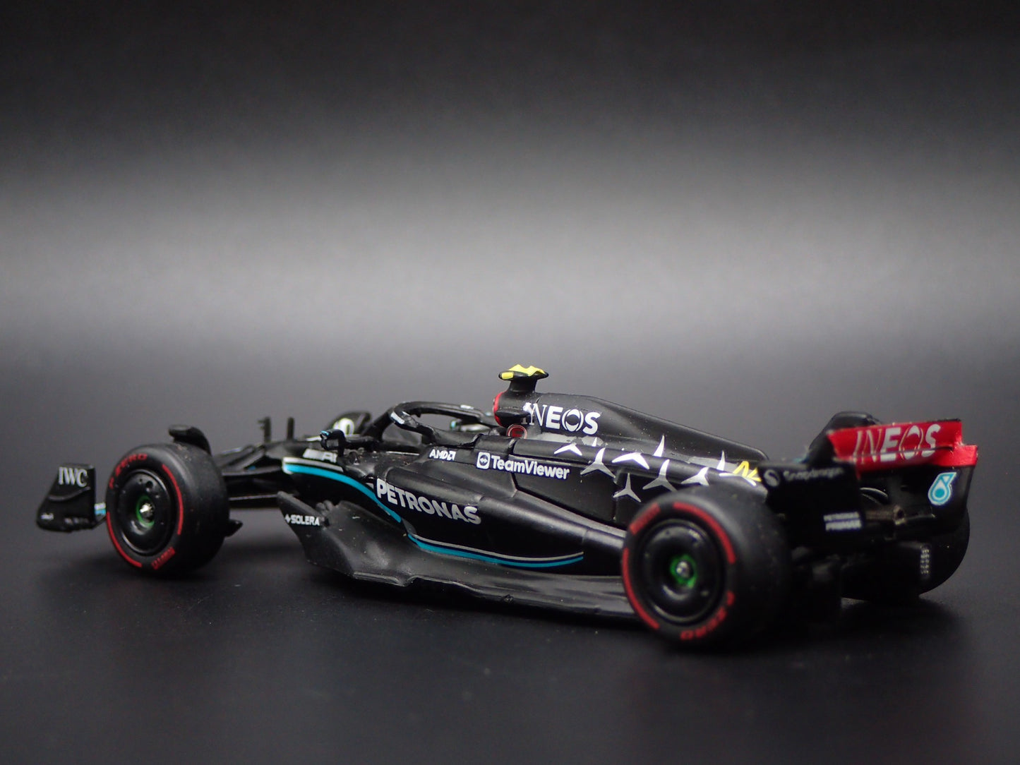 MERCEDES-AMG F1 W14 E PERFORMANCE LEWIS HAMILTON 44 1:64 SCALE DIECAST MODEL CAR