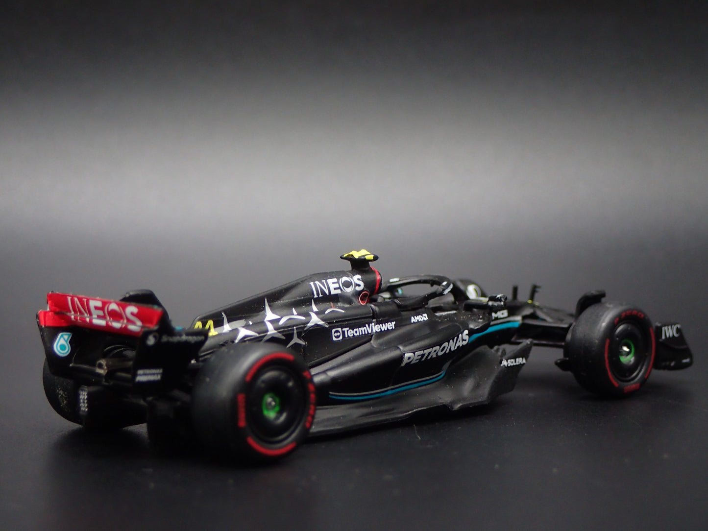 MERCEDES-AMG F1 W14 E PERFORMANCE LEWIS HAMILTON 44 1:64 SCALE DIECAST MODEL CAR