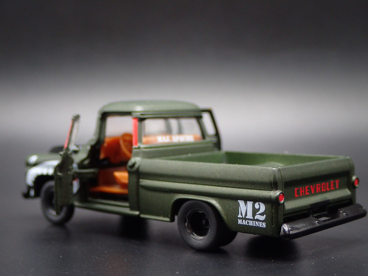 1959 59 CHEVY CHEVROLET APACHE FLEETLINE TRUCK 1:64 SCALE DIECAST MODEL CAR