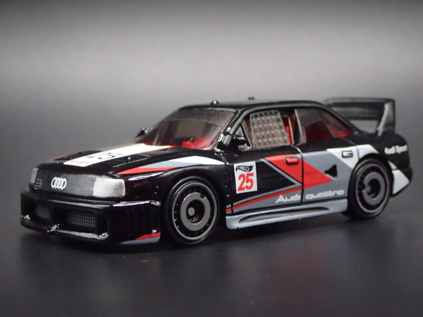 AUDI 90 QUATTRO IMSA RACE CAR 1:64 SCALE COLLECTIBLE DIORAMA DIECAST MODEL CAR