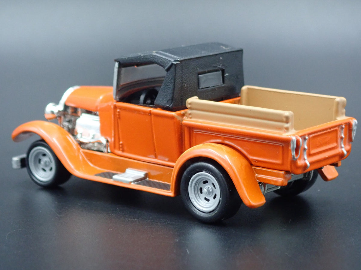 1929 FORD MODEL A PICKUP TRUCK RARE 1:64 SCALE LIMITED DIORAMA DIECAST MODEL CAR-Burning Rubber Toy Company