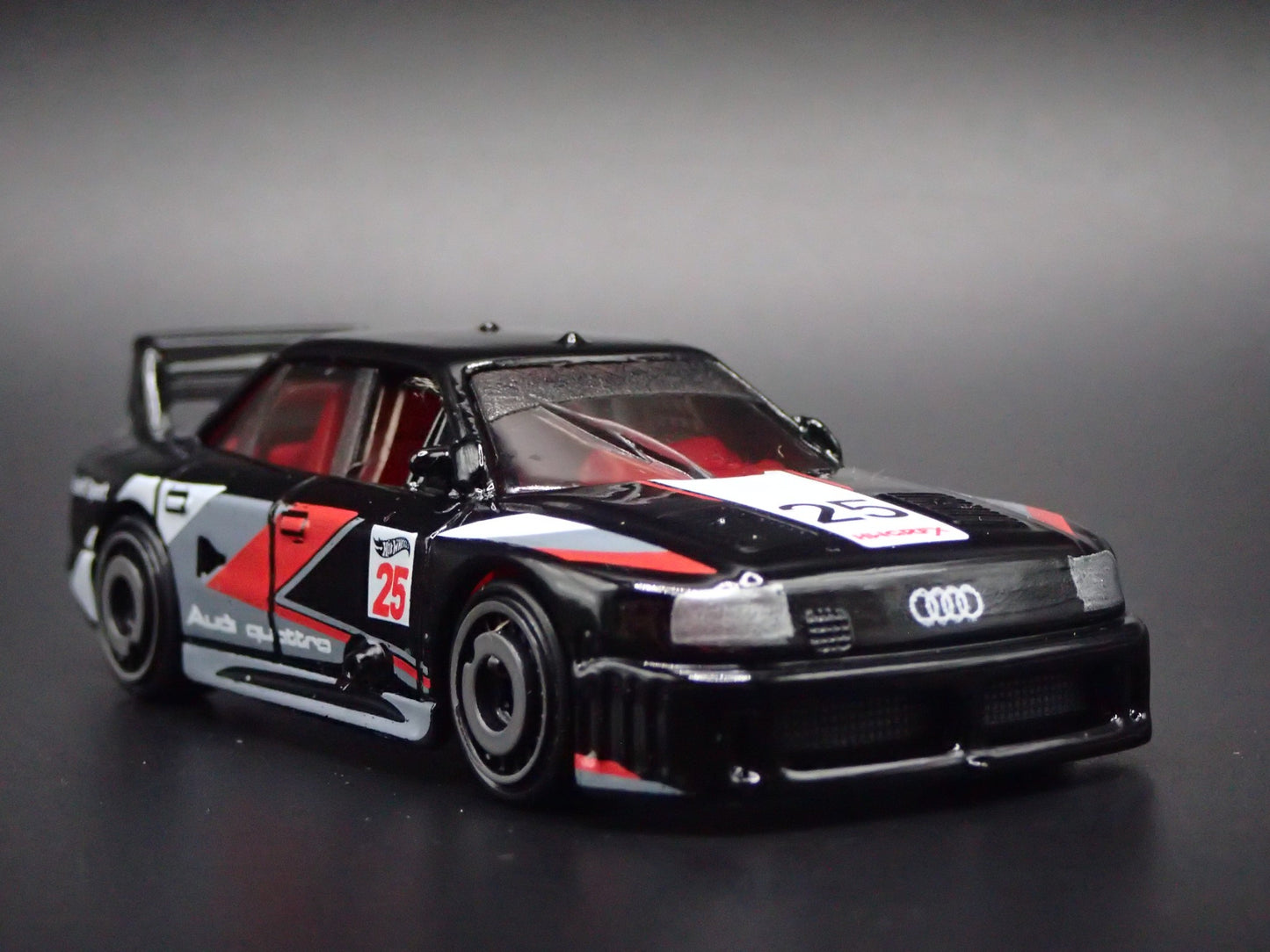 AUDI 90 QUATTRO IMSA RACE CAR 1:64 SCALE COLLECTIBLE DIORAMA DIECAST MODEL CAR