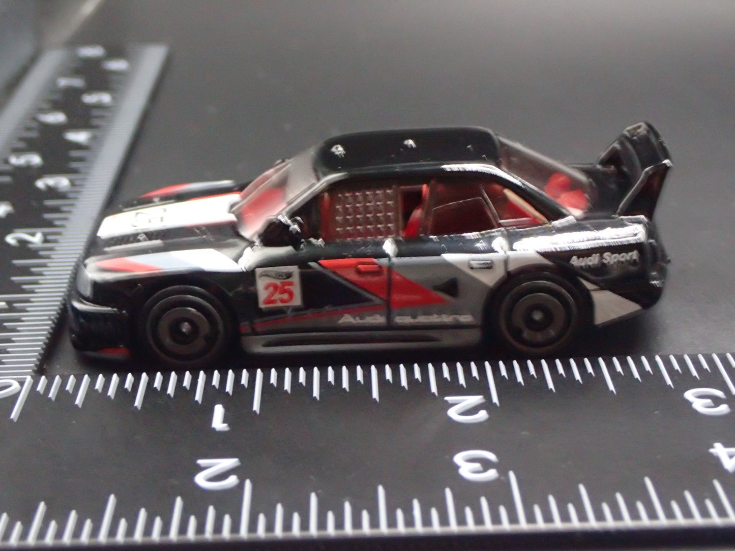 AUDI 90 QUATTRO IMSA RACE CAR 1:64 SCALE COLLECTIBLE DIORAMA DIECAST MODEL CAR