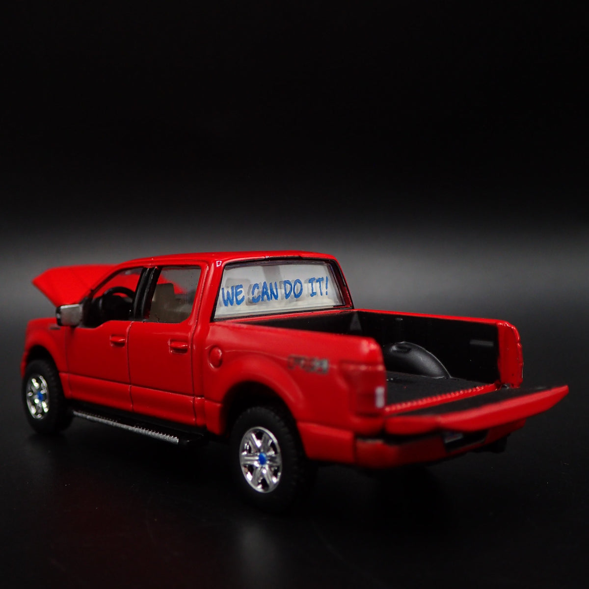 2015 - 2020 FORD F150 PICKUP TRUCK RARE 1:64 SCALE DIORAMA DIECAST MODEL CAR-Burning Rubber Toy Company
