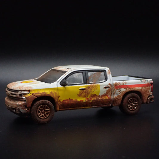 2019 CHEVY CHEVROLET SILVERADO SHELL PICKUP TRUCK W HITCH 1:64 DIECAST MODEL CAR