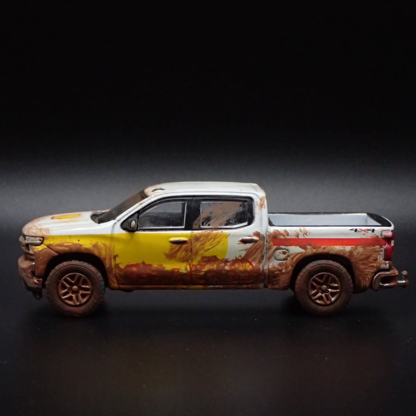 2019 CHEVY CHEVROLET SILVERADO SHELL PICKUP TRUCK W HITCH 1:64 DIECAST MODEL CAR