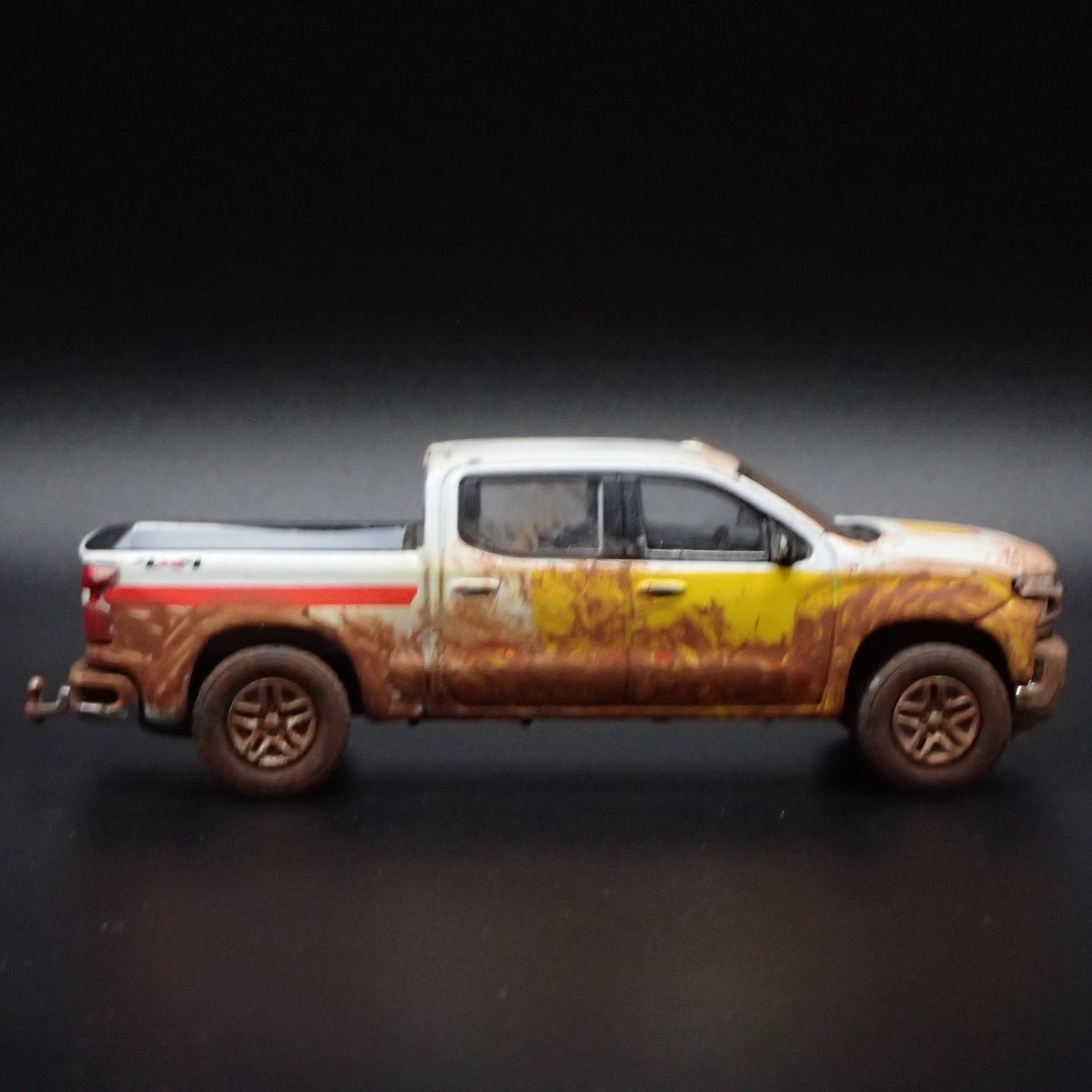 2019 CHEVY CHEVROLET SILVERADO SHELL PICKUP TRUCK W HITCH 1:64 DIECAST MODEL CAR