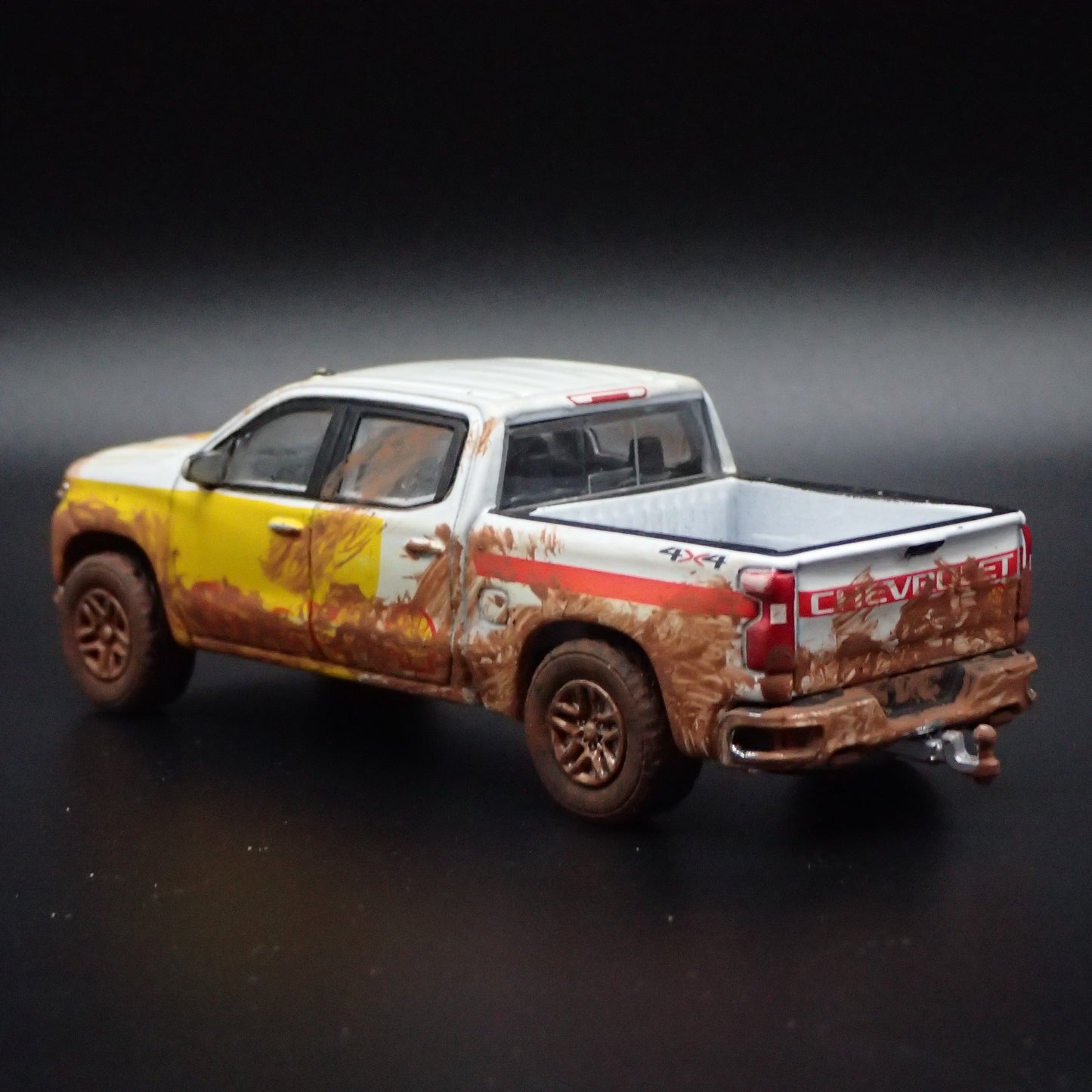 2019 CHEVY CHEVROLET SILVERADO SHELL PICKUP TRUCK W HITCH 1:64 DIECAST MODEL CAR