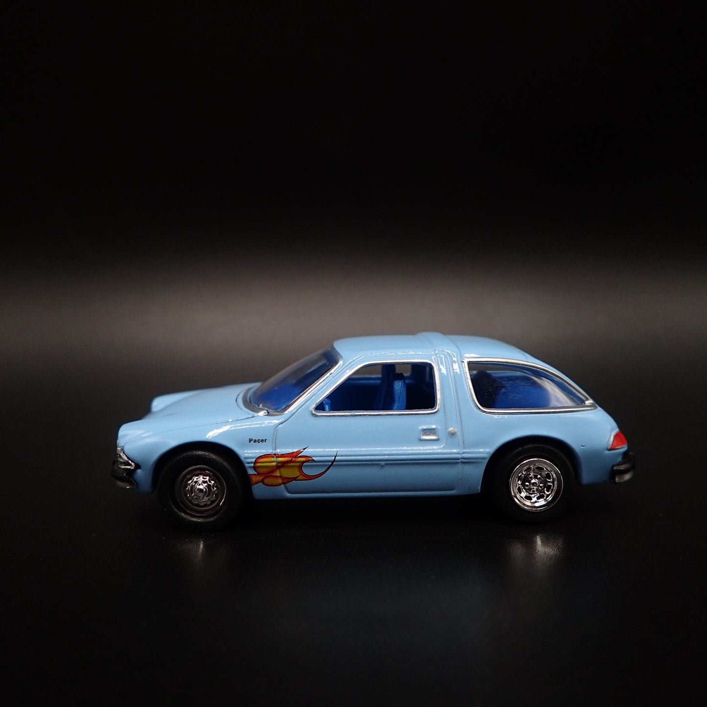 1976 76 AMC PACER WAYNES WORLD MIRTHMOBILE 1:64 SCALE DIORAMA DIECAST MODEL CAR