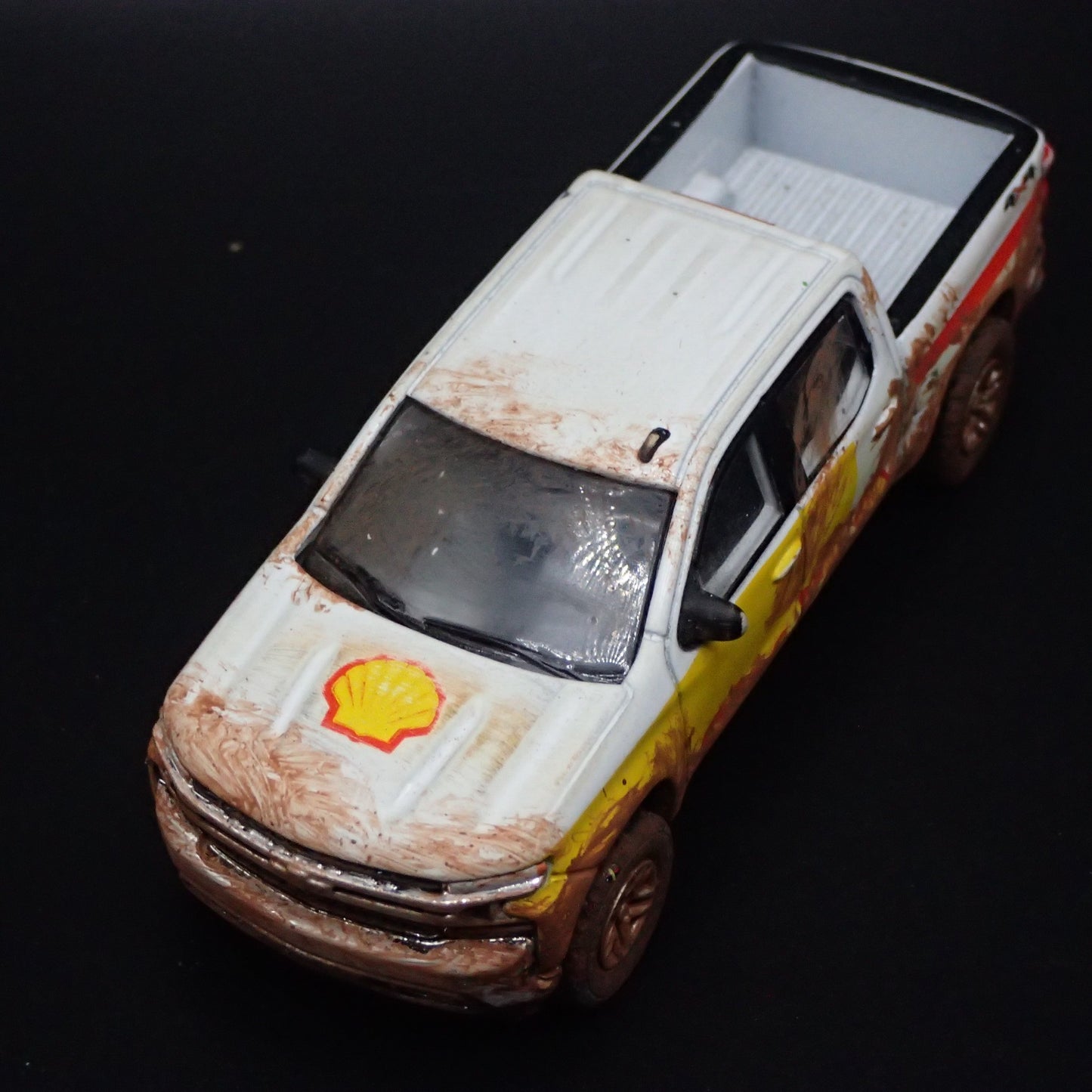 2019 CHEVY CHEVROLET SILVERADO SHELL PICKUP TRUCK W HITCH 1:64 DIECAST MODEL CAR