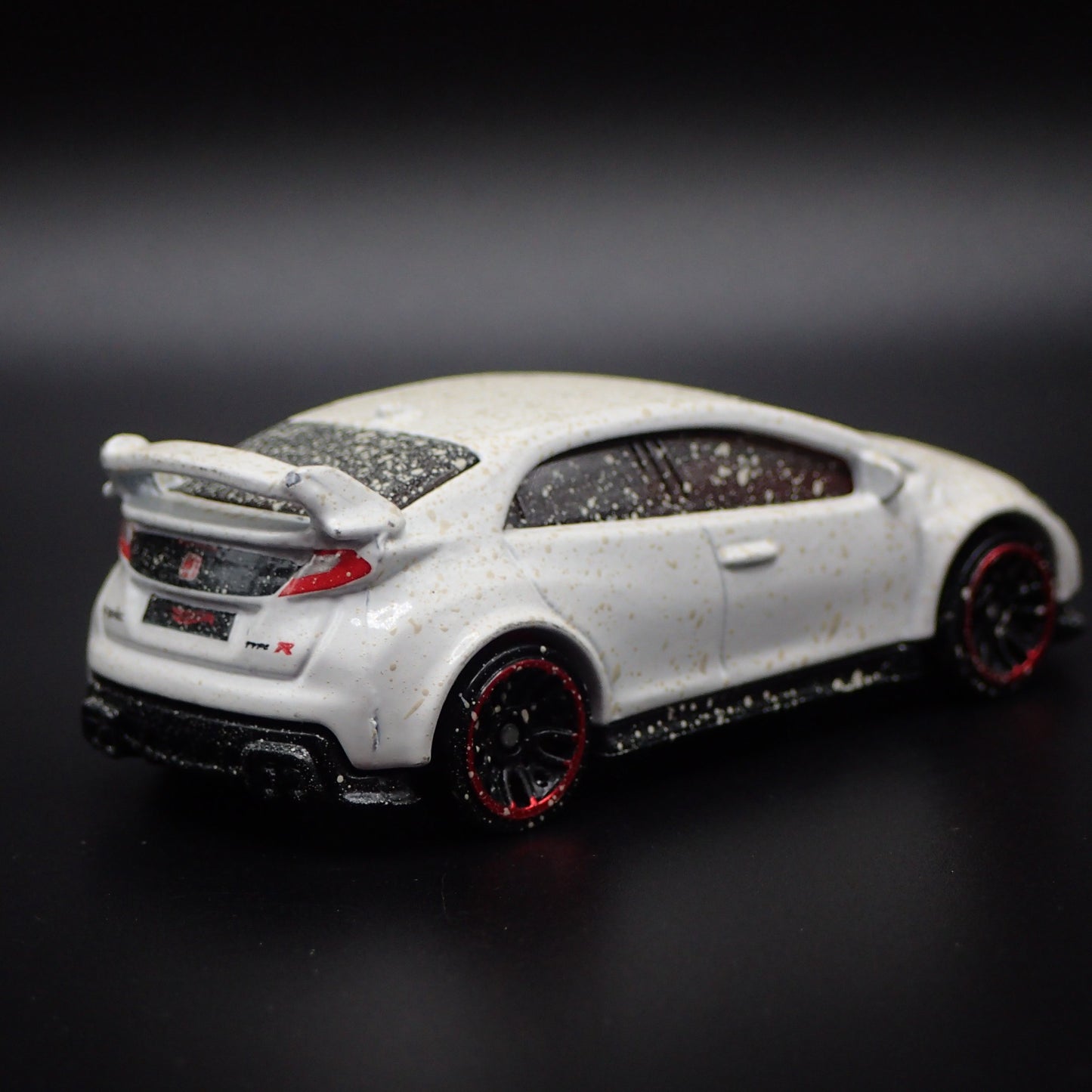 2011-2016 HONDA CIVIC TYPE R OFF ROAD RACED 1:64 SCALE DIORAMA DIECAST MODEL CAR