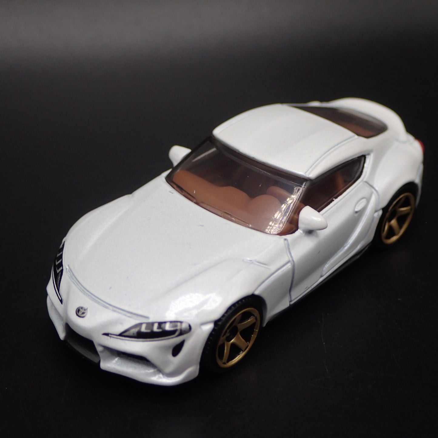 2019-2025 TOYOTA GR SUPRA WHITE 1/64 SCALE COLLECTIBLE DIORAMA DIECAST MODEL CAR