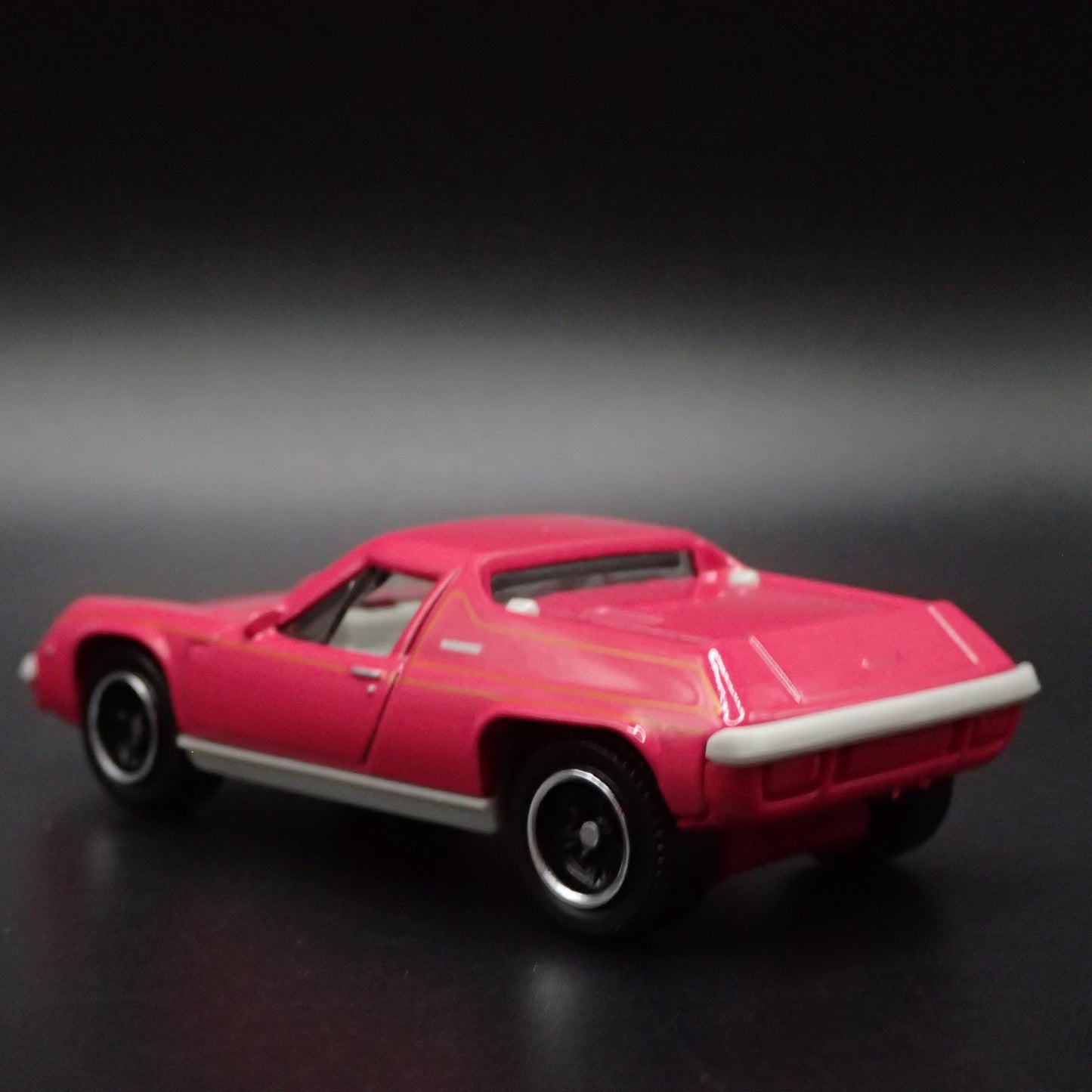 1966-1975 LOTUS EUROPA PINK 1/64 SCALE COLLECTIBLE DIORAMA DIECAST MODEL CAR