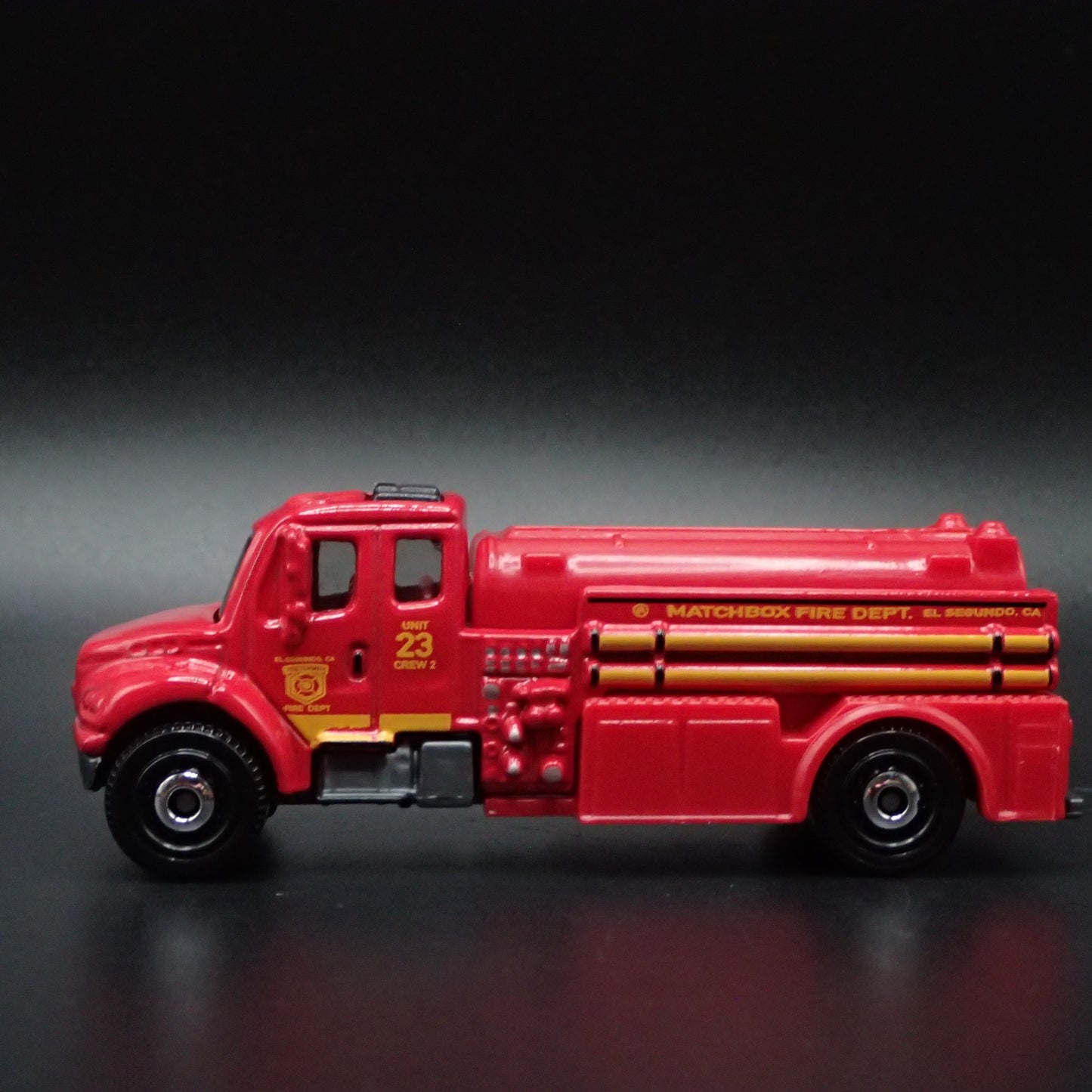 FREIGHTLINER M2 106 FIRE TRUCK EL SEGUNDO FIRE DEPT 1:64 MB SCALE DIECAST MODEL