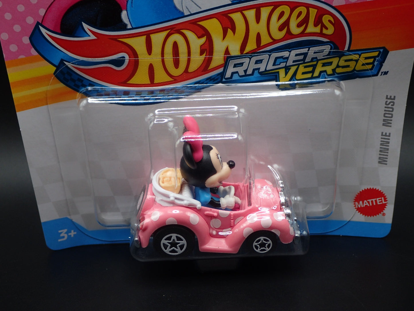 2025 HOT WHEELS RACER VERSE DISNEY MICKEY AND FRIENDS MINNIE MOUSE BRAND NEW