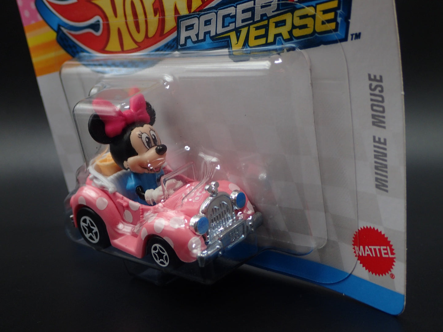 2025 HOT WHEELS RACER VERSE DISNEY MICKEY AND FRIENDS MINNIE MOUSE BRAND NEW