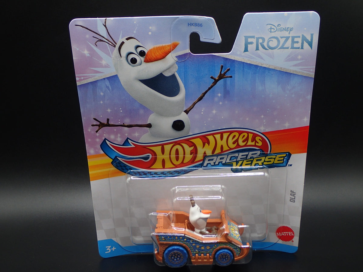 2025 HOT WHEELS RACER VERSE DISNEY OLAF FROZEN BRAND NEW-Burning Rubber Toy Company