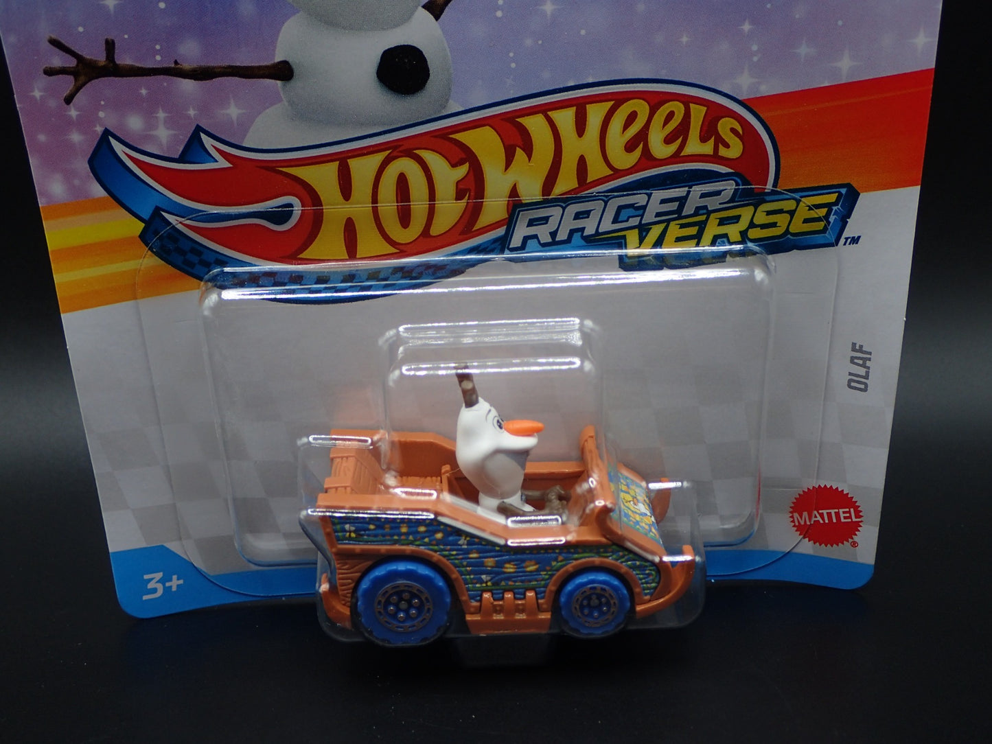 2025 HOT WHEELS RACER VERSE DISNEY OLAF FROZEN BRAND NEW