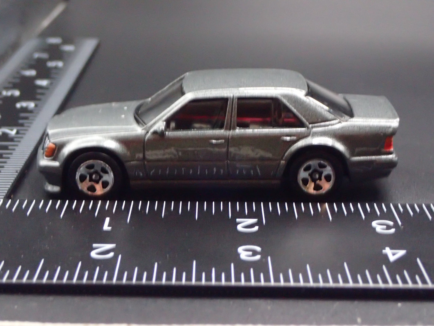 1991-1994 MERCEDES-BENZ 500 E GRAY 1:64 SCALE COLLECTIBLE DIECAST MODEL CAR