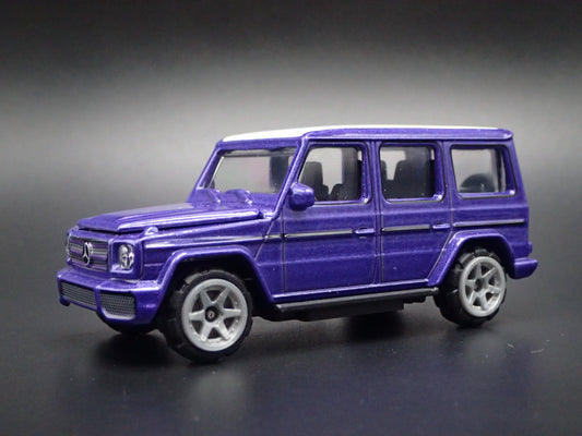 1991-2018 MERCEDES BENZ G 550 G WAGON PURPLE 1:64 SCALE DIECAST MODEL CAR