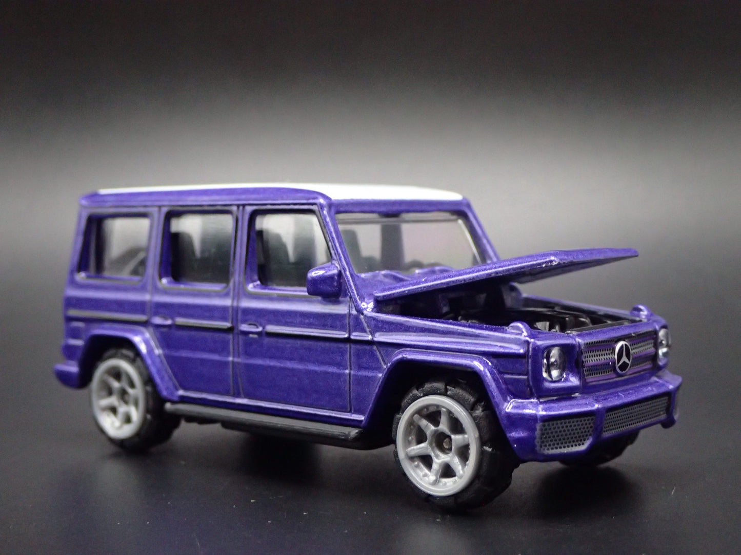 1991-2018 MERCEDES BENZ G 550 G WAGON PURPLE 1:64 SCALE DIECAST MODEL CAR
