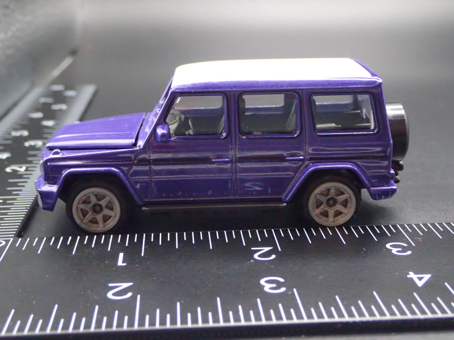 1991-2018 MERCEDES BENZ G 550 G WAGON PURPLE 1:64 SCALE DIECAST MODEL CAR