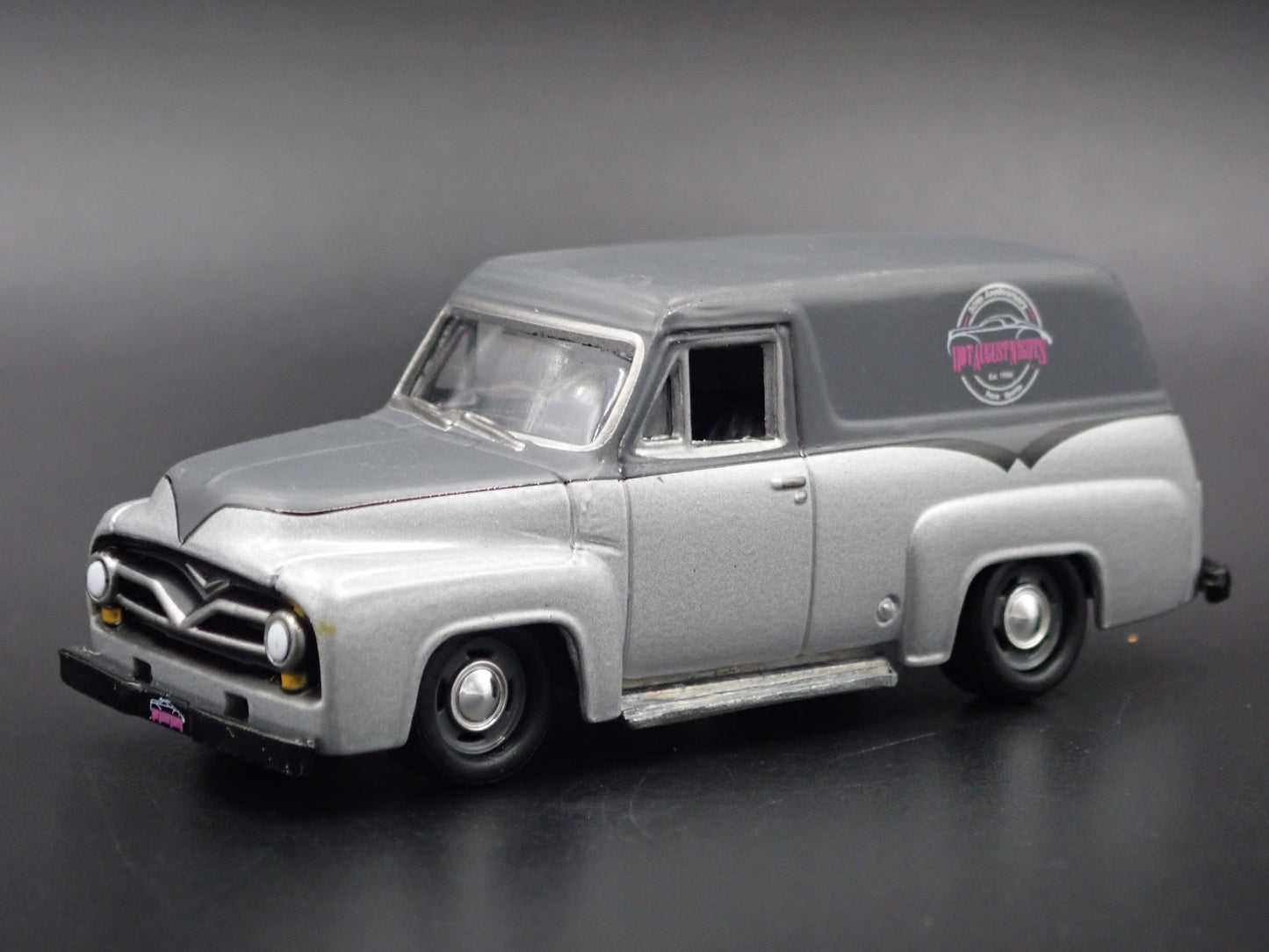 1955 FORD PANEL DELIVERY HOT AUGUST NIGHTS, RENO NV 1:64 SCALE DIECAST MODEL CAR