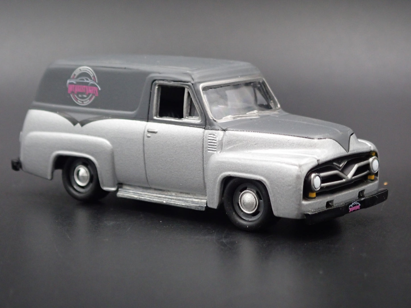 1955 FORD PANEL DELIVERY HOT AUGUST NIGHTS, RENO NV 1:64 SCALE DIECAST MODEL CAR