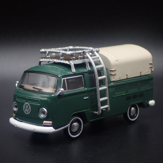 1967-1979 VW VOLKSWAGEN TYPE 2 DOUBLE CAB PICKUP 1/64 SCALE DIECAST MODEL CAR