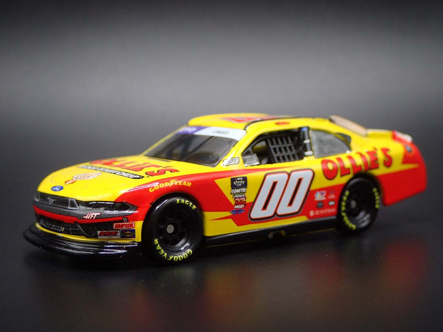 2025 FORD XF MUSTANG 00 SHELDON CREED OLLIES BARGIN NASCAR 1:64 SCALE MODEL CAR
