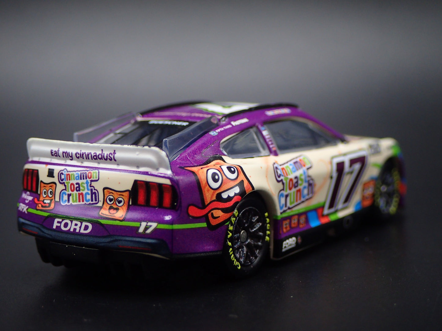 2025 FORD MUSTANG 17 CHRIS BUESCHER CINNAMON TOAST NASCAR 1:64 SCALE DIECAST CAR