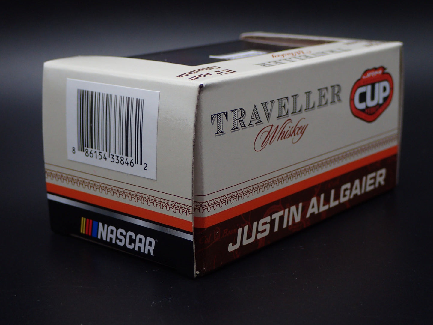 2025 CHEVY 40 JUSTIN ALLGAIER TRAVELLER WHISKEY NASCAR 1:64 SCALE DIECAST CAR