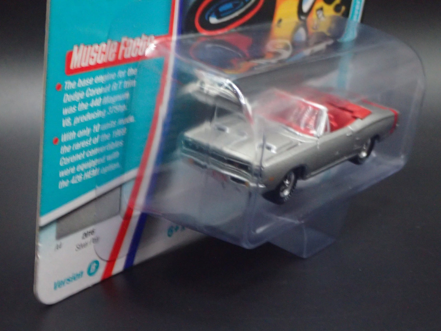 2025 JOHNNY WHITE LIGHTNING 1969 DODGE CORONET RT CONV MUSCLE CAR USA 2 B CHASE