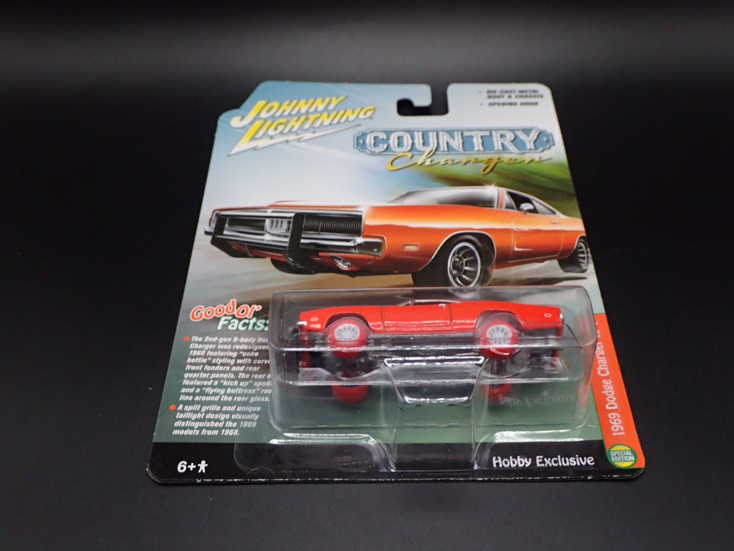 2026 JOHNNY JL WHITE LIGHTNING 1969 DODGE CHARGER RT COUNTRY CHARGER CHASE
