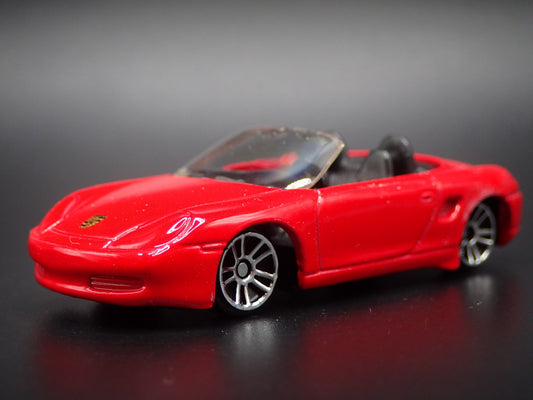 1996-2004 PORSCHE BOXSTER CONVERTIBLE RARE 1:64 SCALE DIORAMA DIECAST MODEL CAR