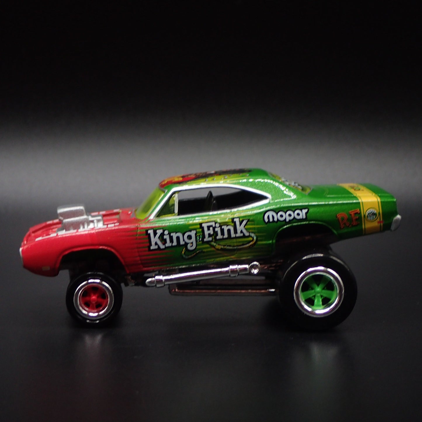 1970 70 DODGE SUPER BEE ZINGER RAT FINK 1:64 SCALE DIORAMA DIECAST MODEL CAR