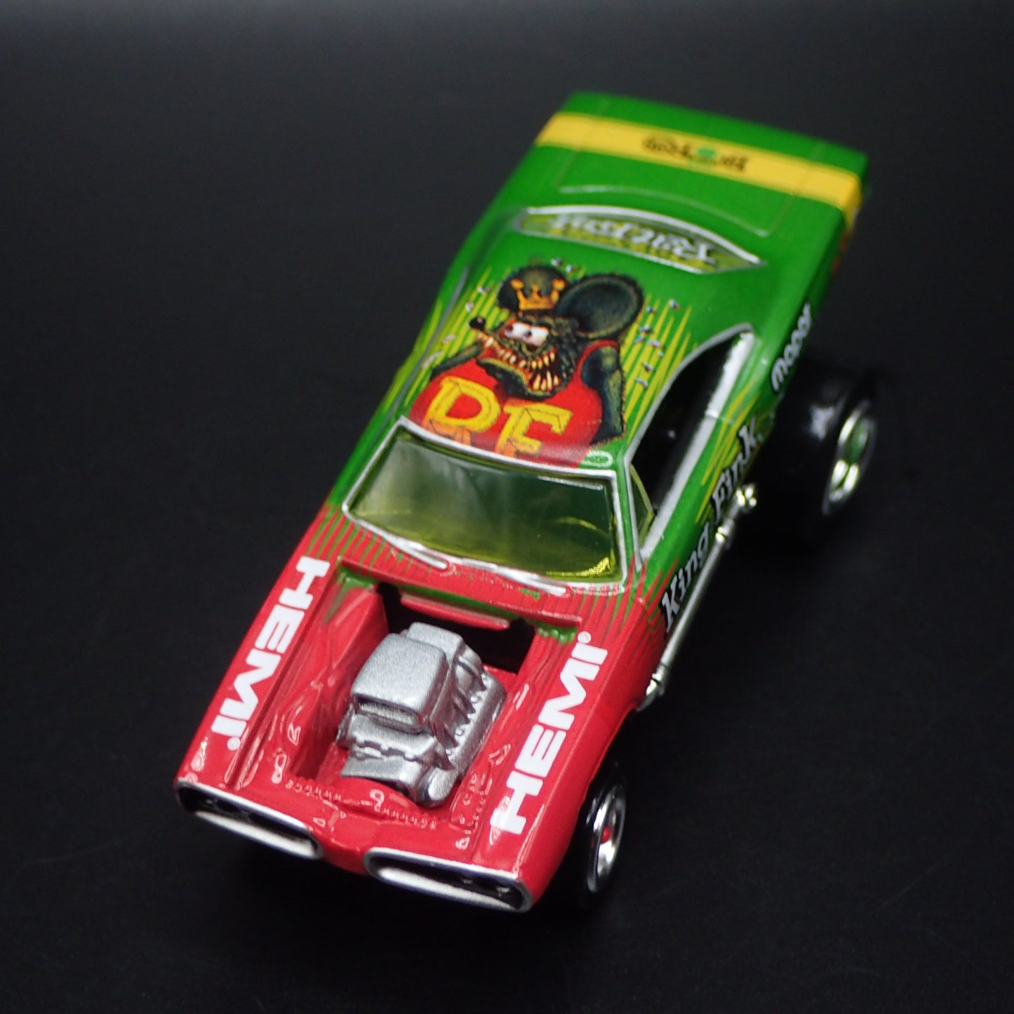 1970 70 DODGE SUPER BEE ZINGER RAT FINK 1:64 SCALE DIORAMA DIECAST MODEL CAR